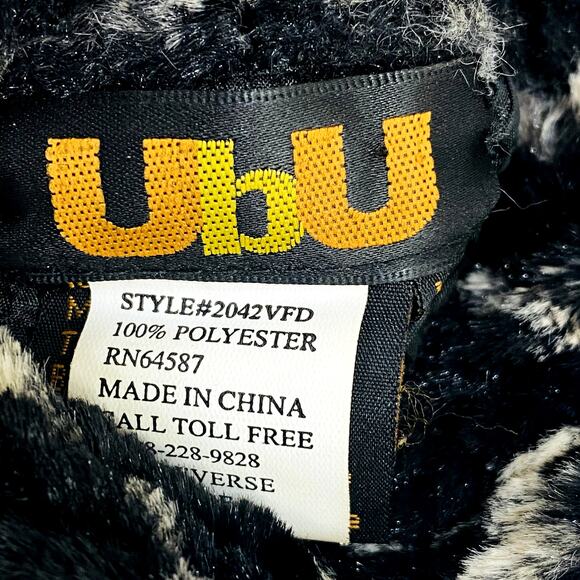 UBU Vest Double Side Sweater Womens Size XS Black  Front Full Zipper - Picture 9 of 13